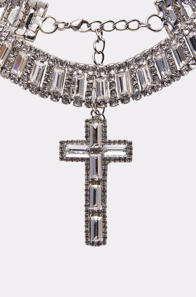 CORY CROSS NECKLACE