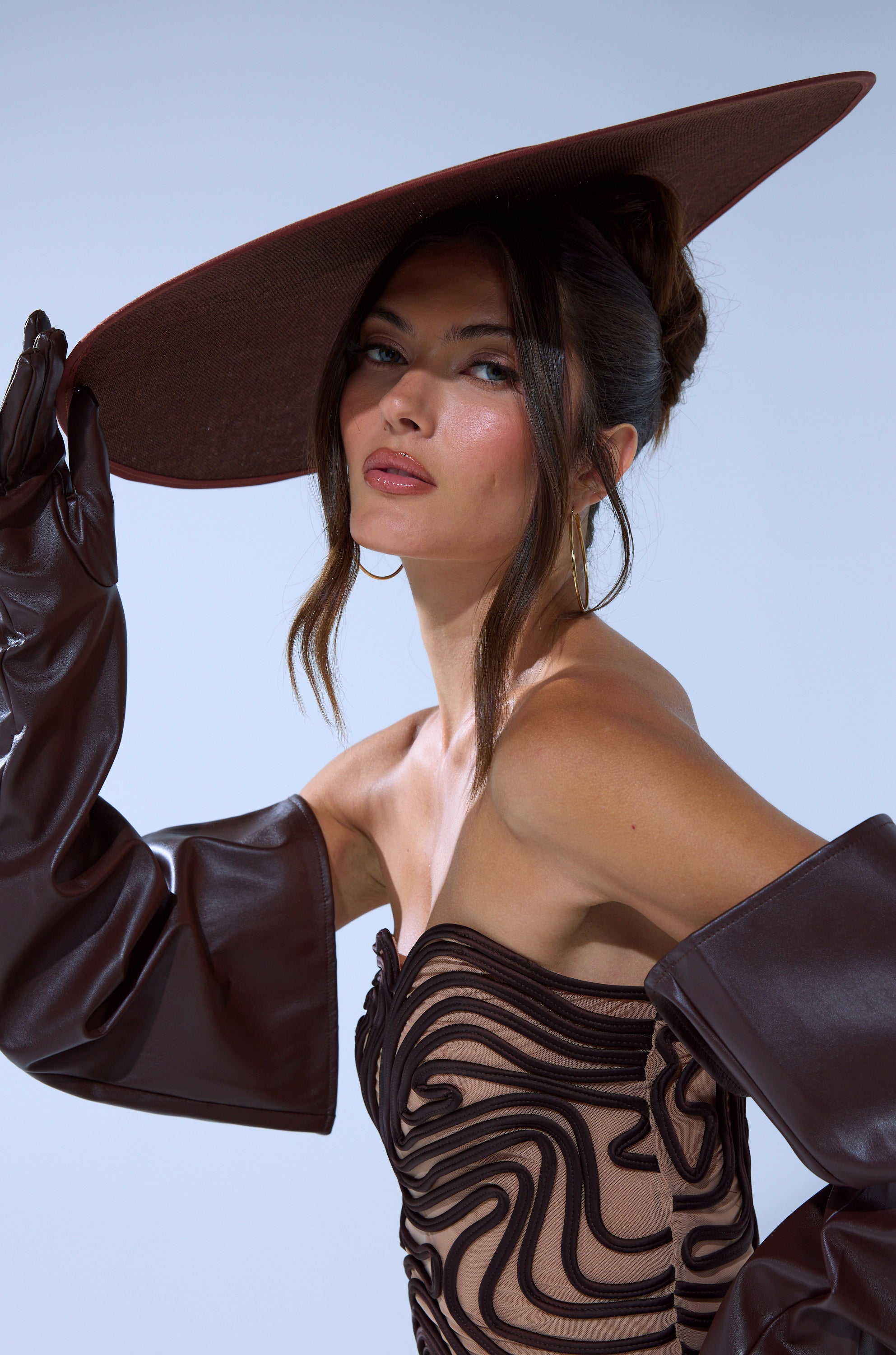 TOO CHIC CLIP ON HAT