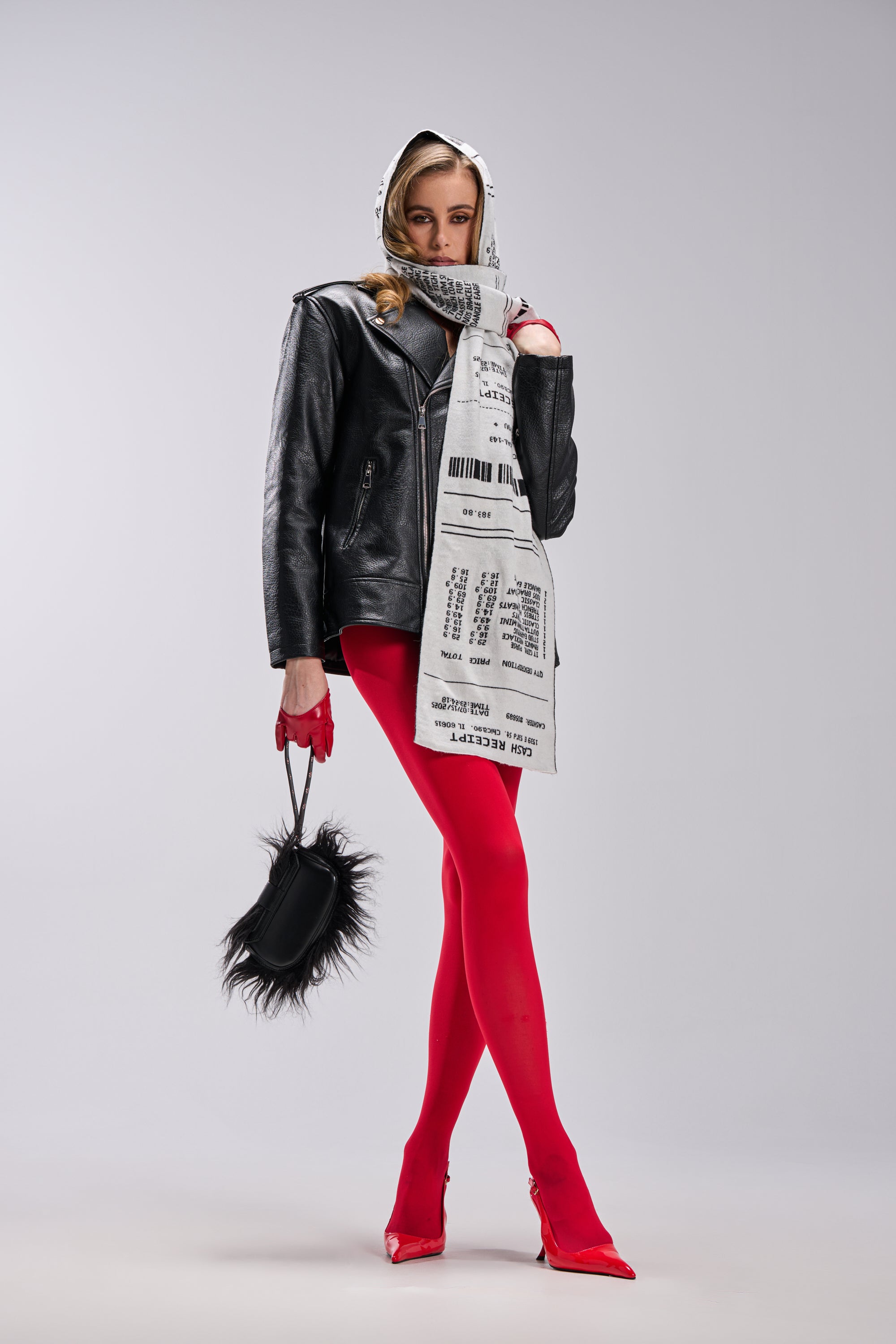 CHECK THE RECEIPT SCARF