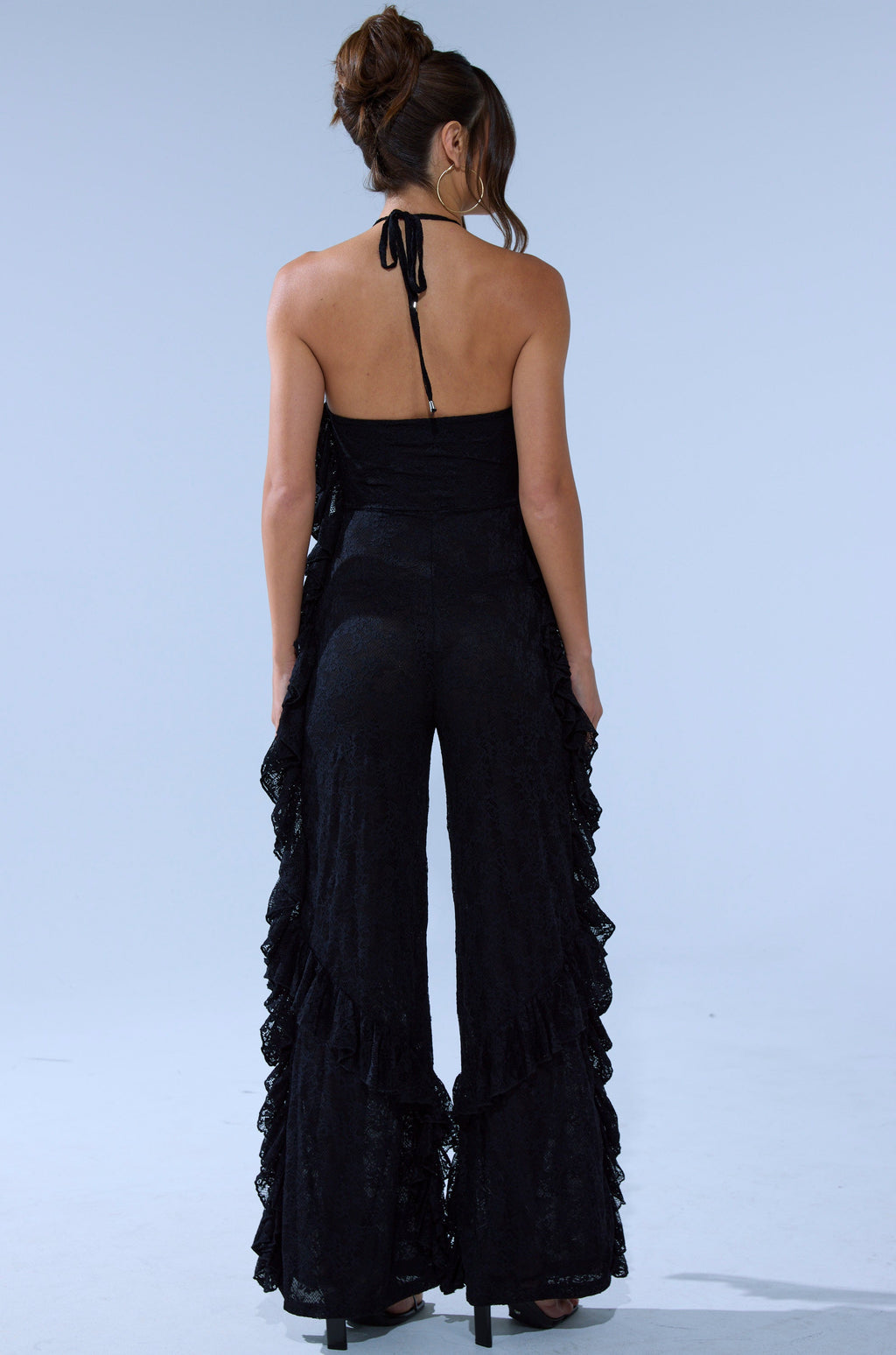 FREE AS A BIRD RUFFLED JUMPSUIT