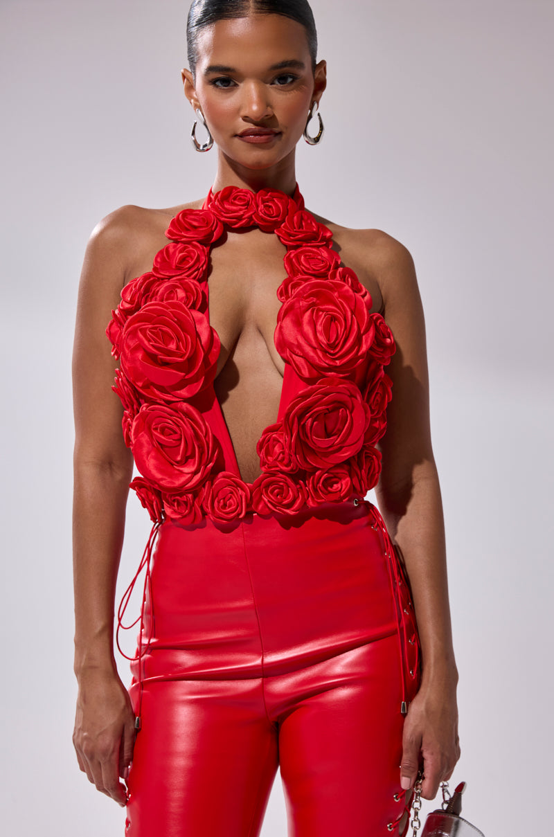 GIVE ME A ROSE BODYSUIT