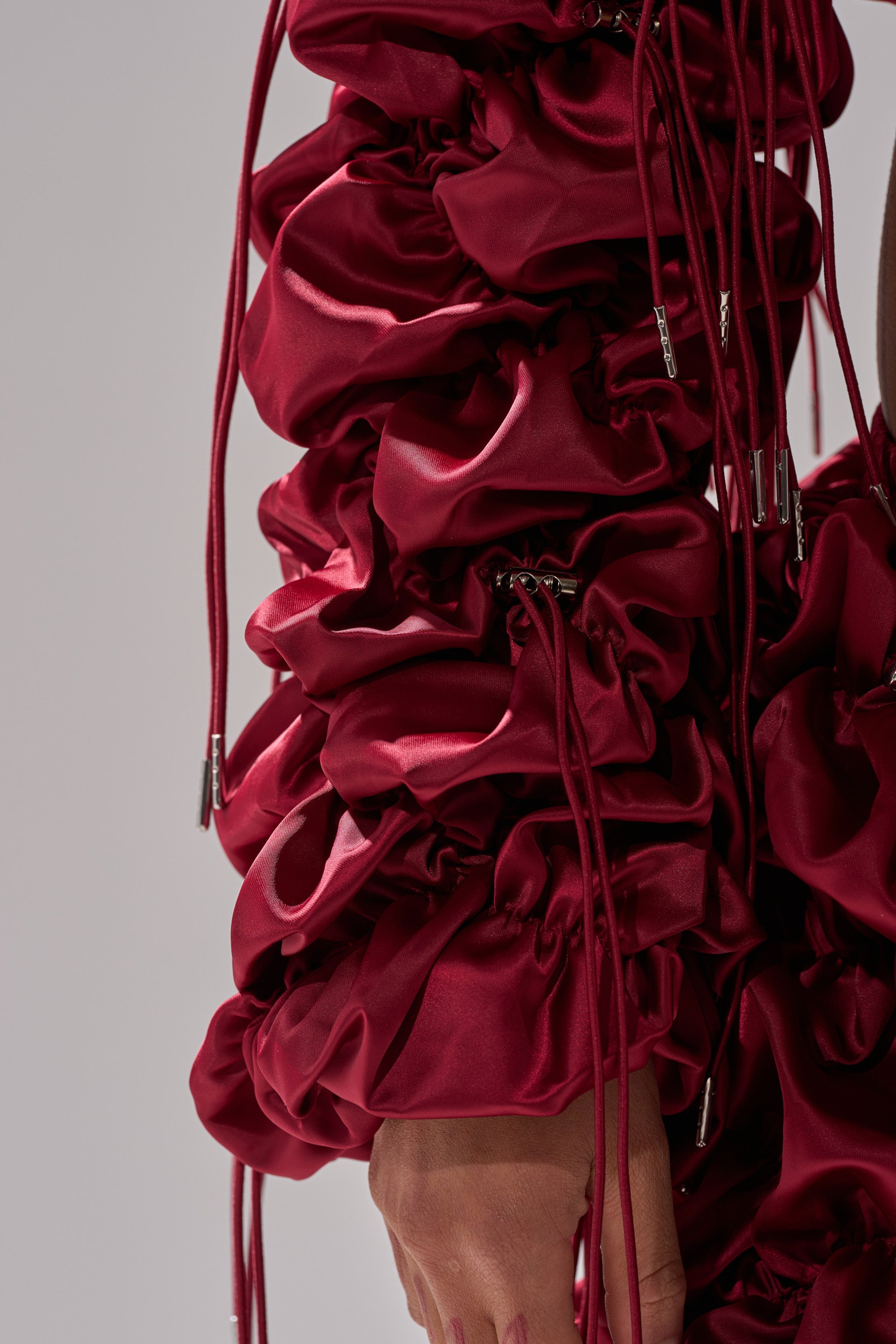 FEELING FUNKY TIE BLOUSE