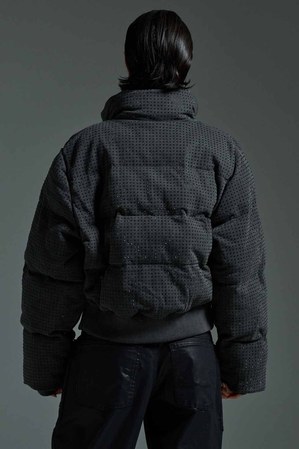 HOUDINI RHINESTONE PUFFER