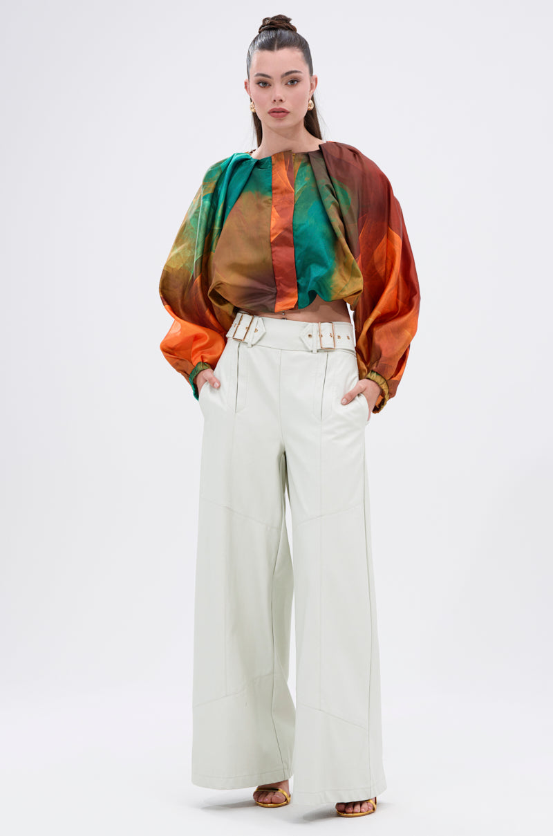 TIFFANY OMBRE BLOUSE