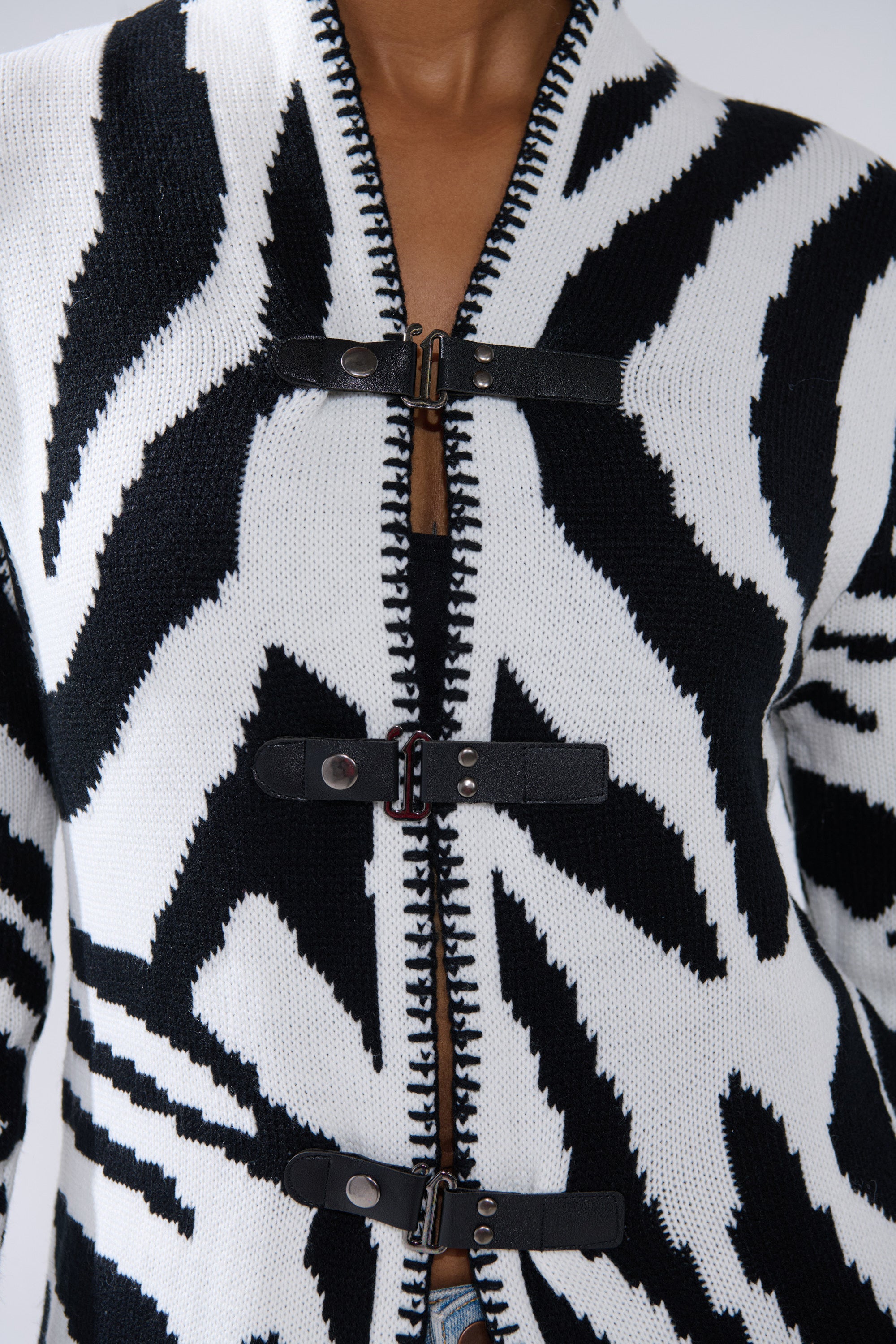 THE RICH BITCH IS HERE LONG CARDIGAN