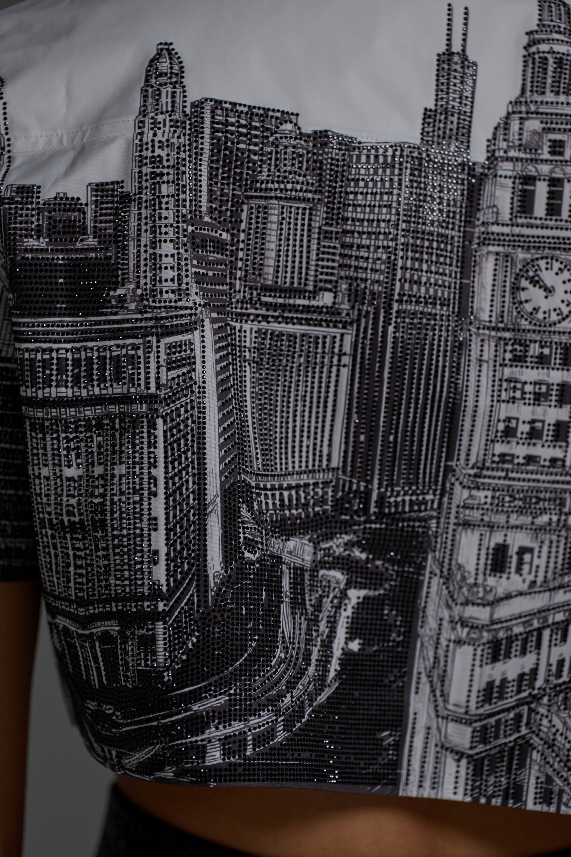 ALL OVER THE CITY BUTTON DOWN