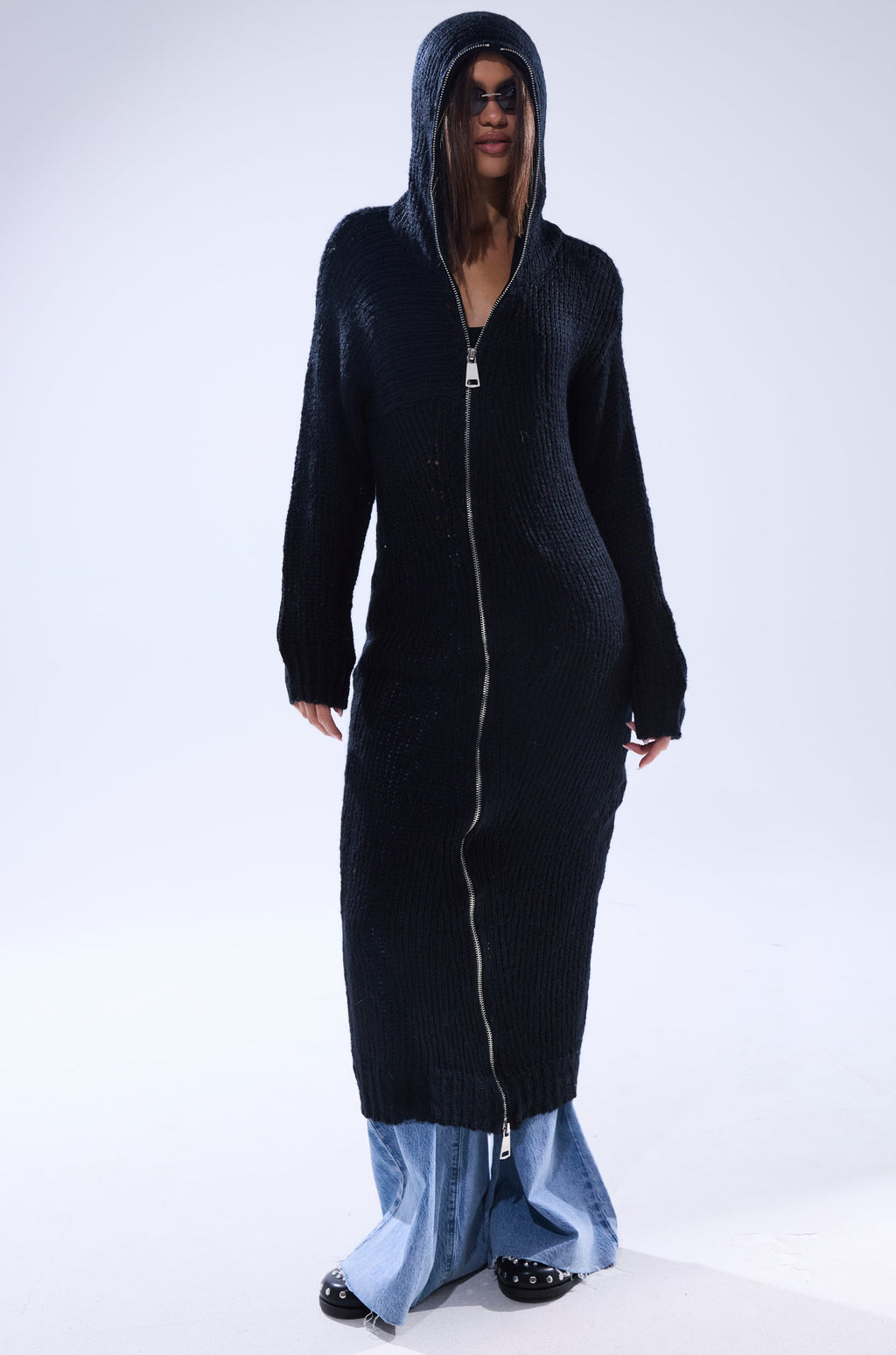 COZIEST GIRLY ZIP UP SWEATER