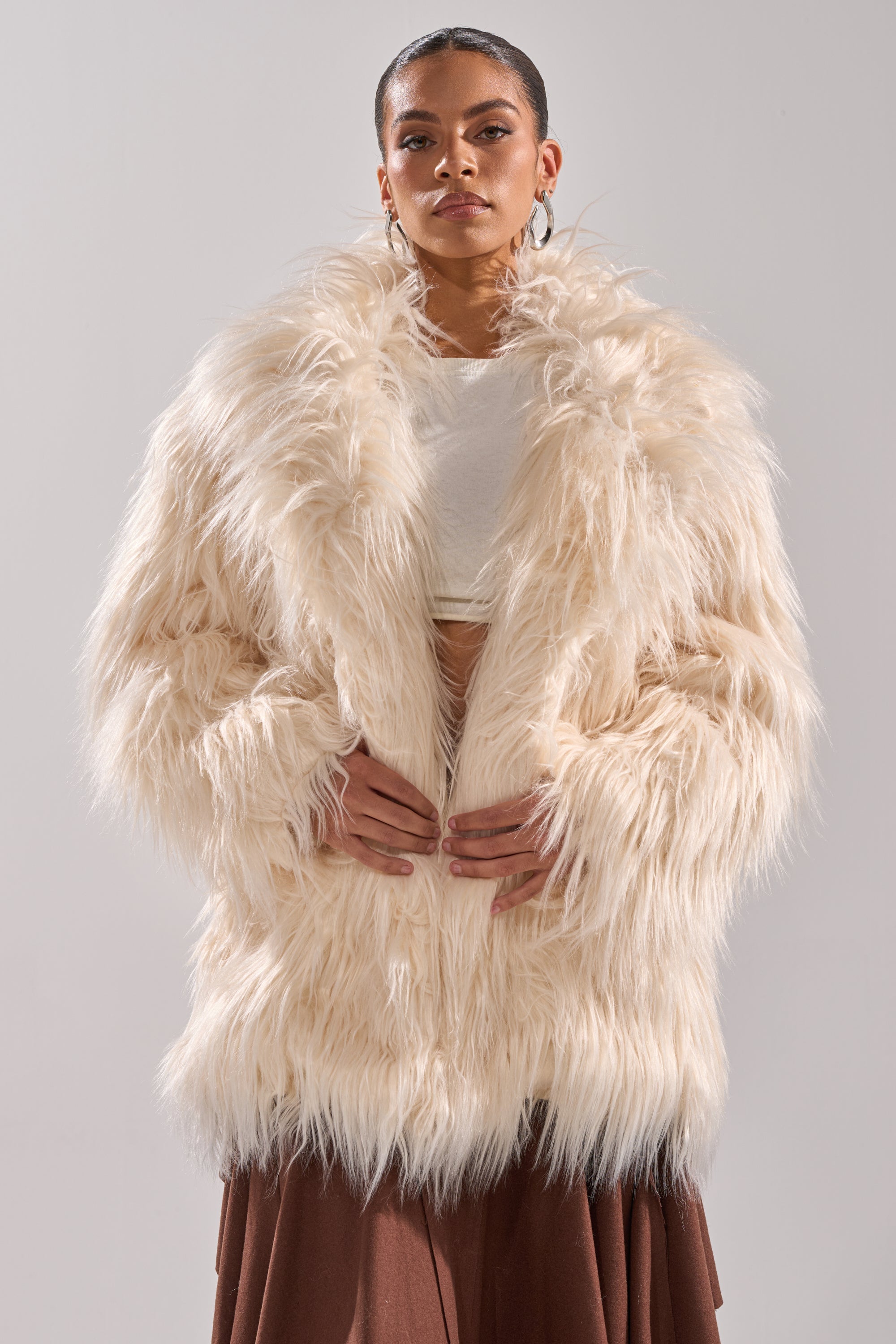 PARK CITY FAUX FUR COAT