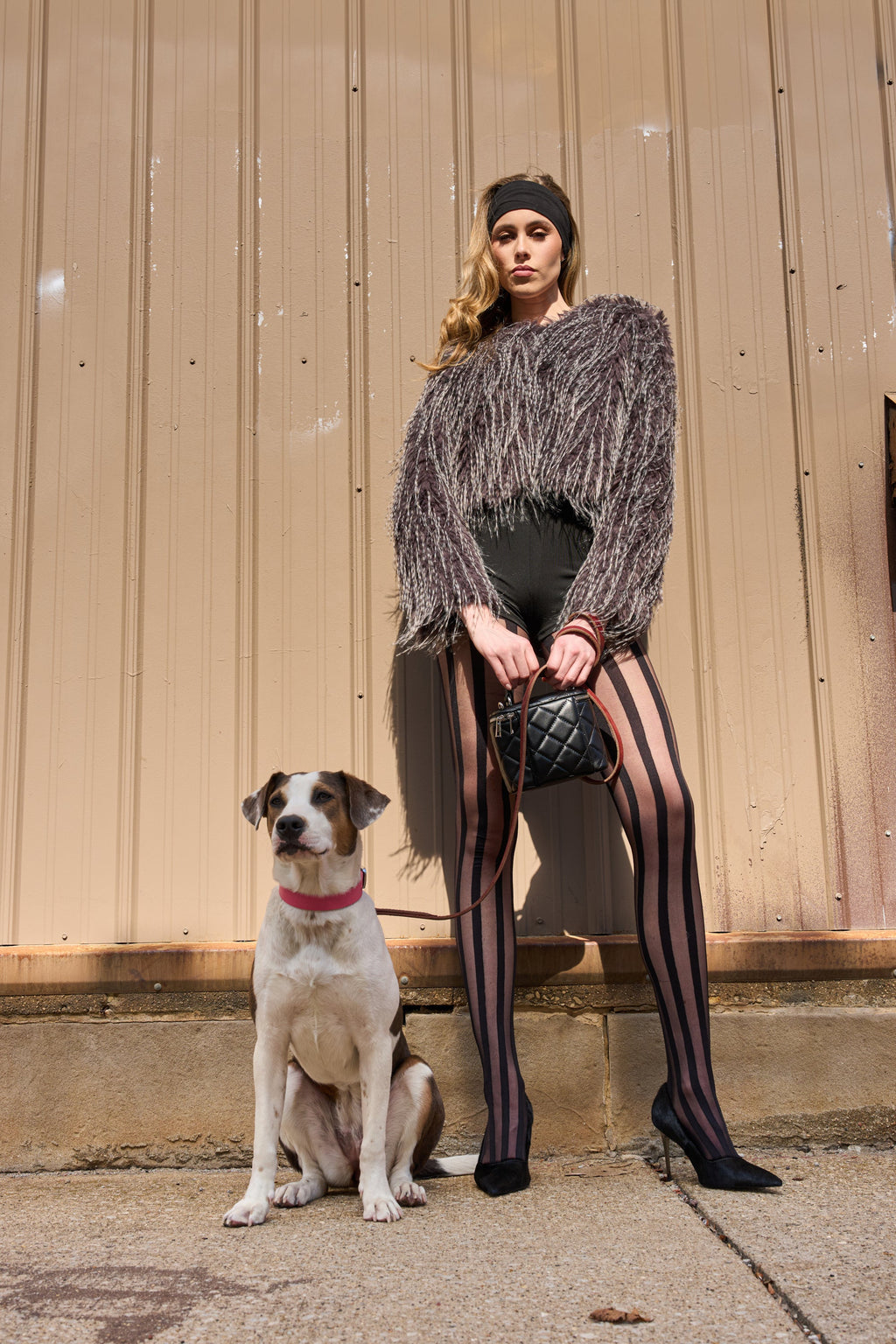 BIRDS OF A FEATHER SHAGGY FAUX FUR