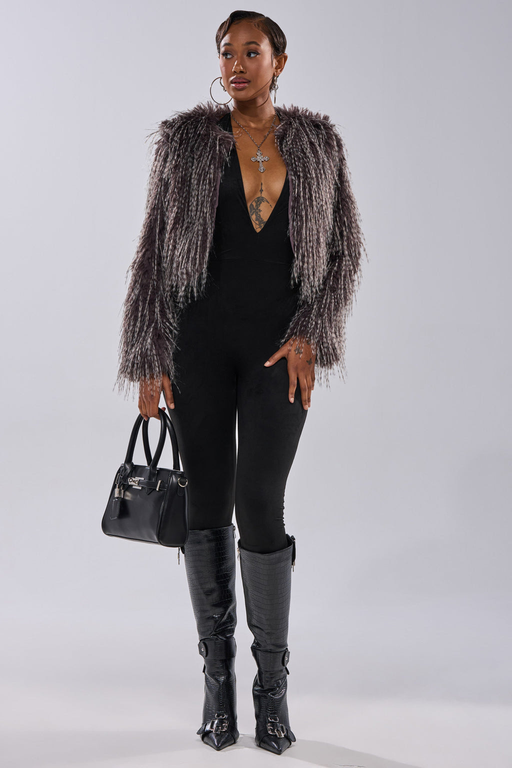 BIRDS OF A FEATHER SHAGGY FAUX FUR