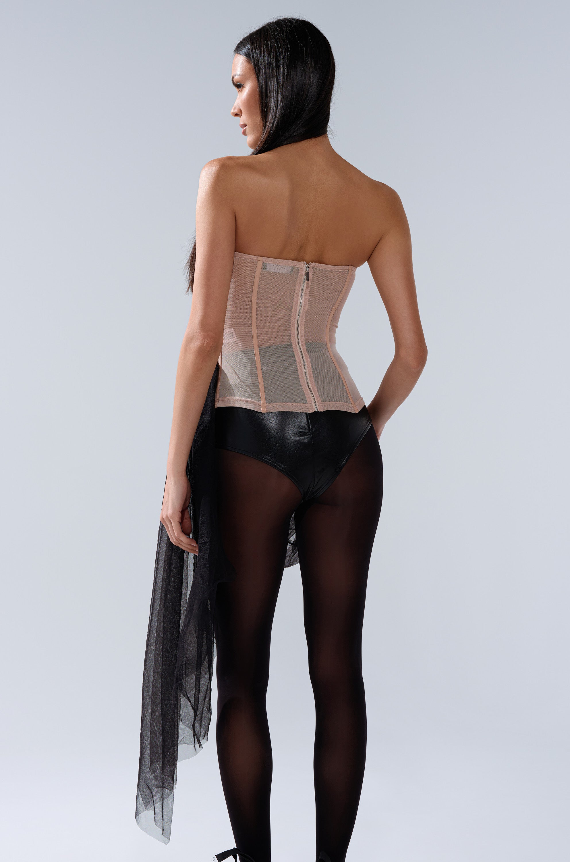 GIRL GO GET IT EMBELLISHED CORSET